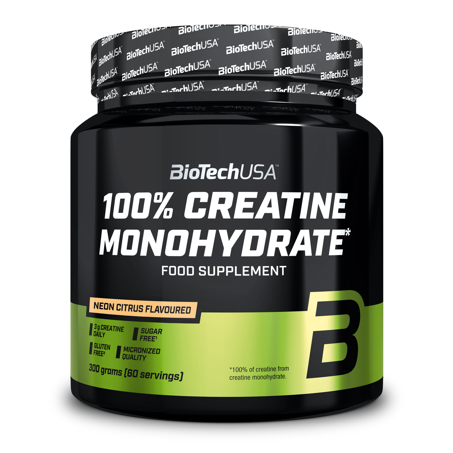 BioTechUSA 100% Kreatīna monohidrāts 300g