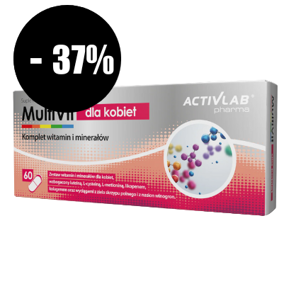 ActivLab Multivit for Women / Multivitaminai moterims – 60 kapsulių
