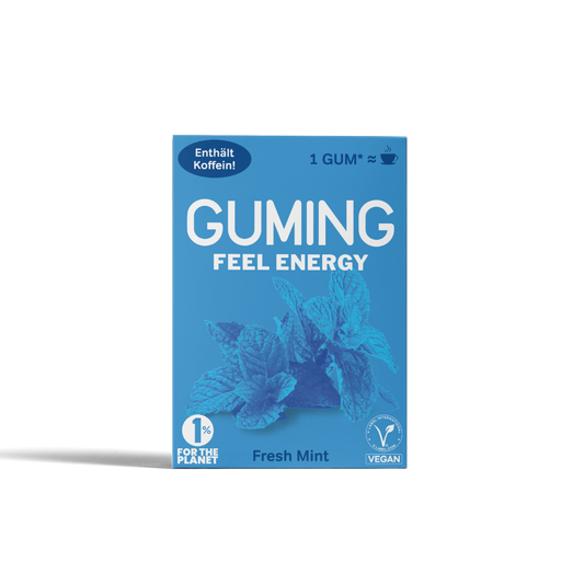 GUMING Chewing gum with caffeine (10pcs)