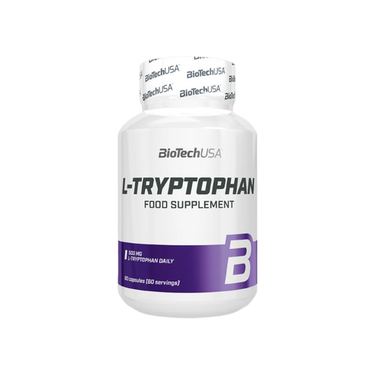 BIOTECHUSA L-Triptofāns / L-Tryptophan (60 kapsulas)