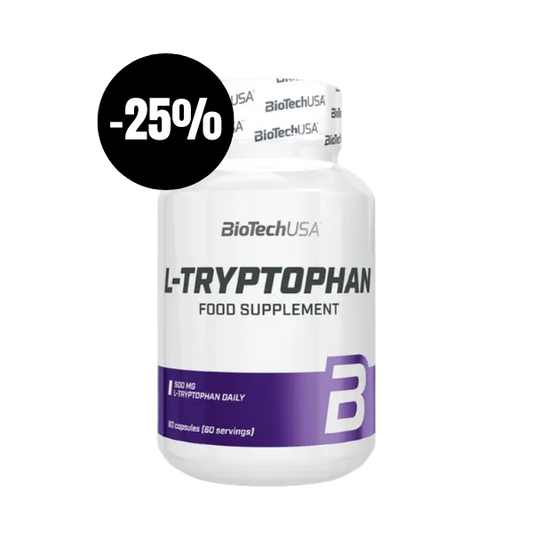 BIOTECHUSA L-Triptofāns / L-Tryptophan (60 kapsulas)