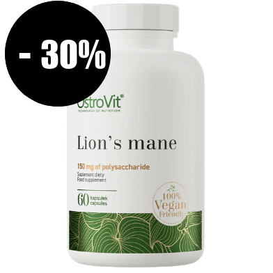 OstroVit Lion’s Mane – 60 kapsulių