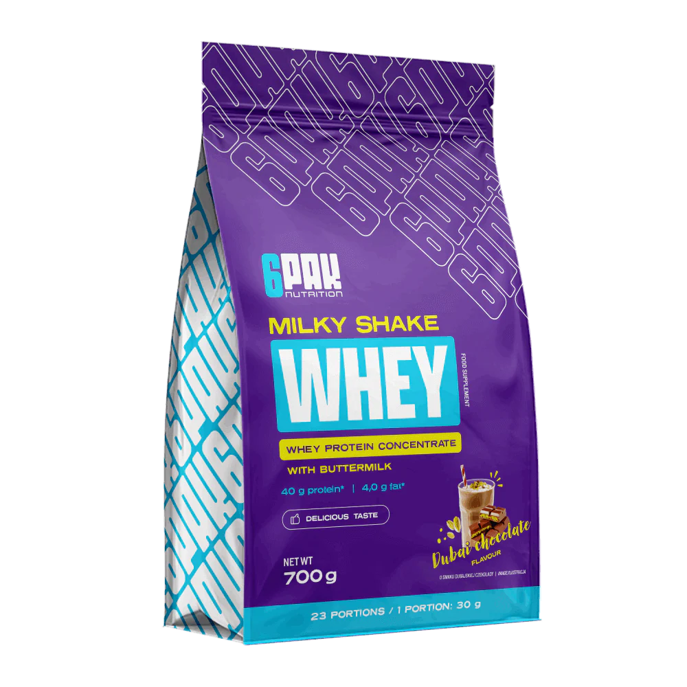 6PAK Sūkalu proteīna koncentrāts (WHEY protein) 700g