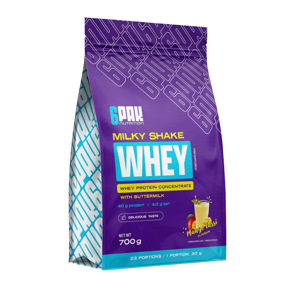 6PAK Sūkalu proteīna koncentrāts (WHEY protein) 700g