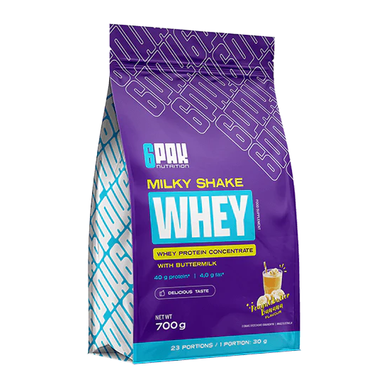 6PAK Sūkalu proteīna koncentrāts (WHEY protein) 700g