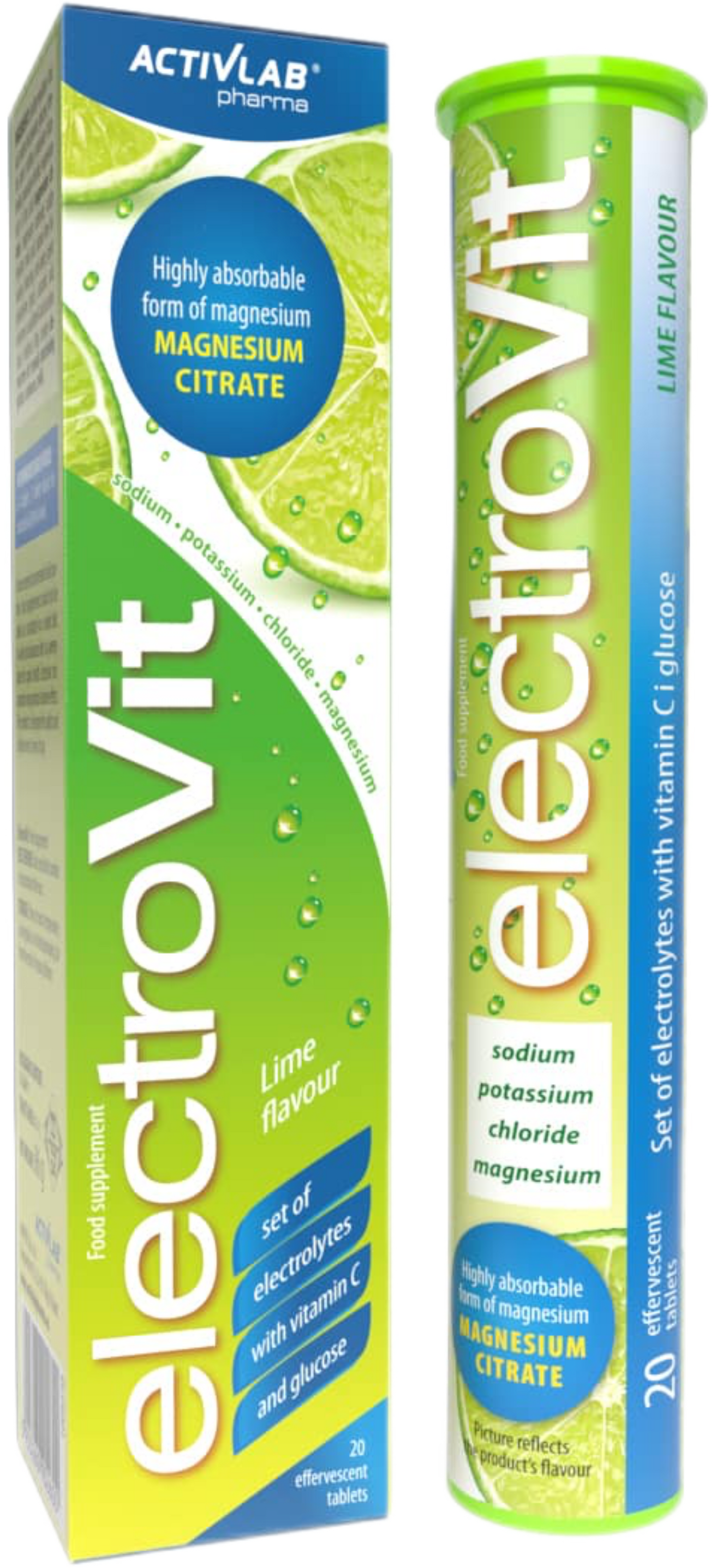 ActivLab ElectroVit / Electrolytes – 20 soluble tablets Orange