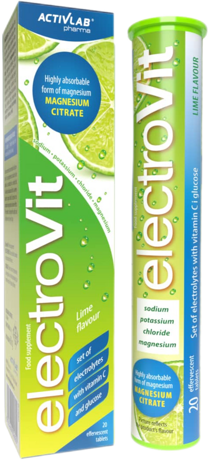 ActivLab ElectroVit / Electrolytes – 20 soluble tablets Orange