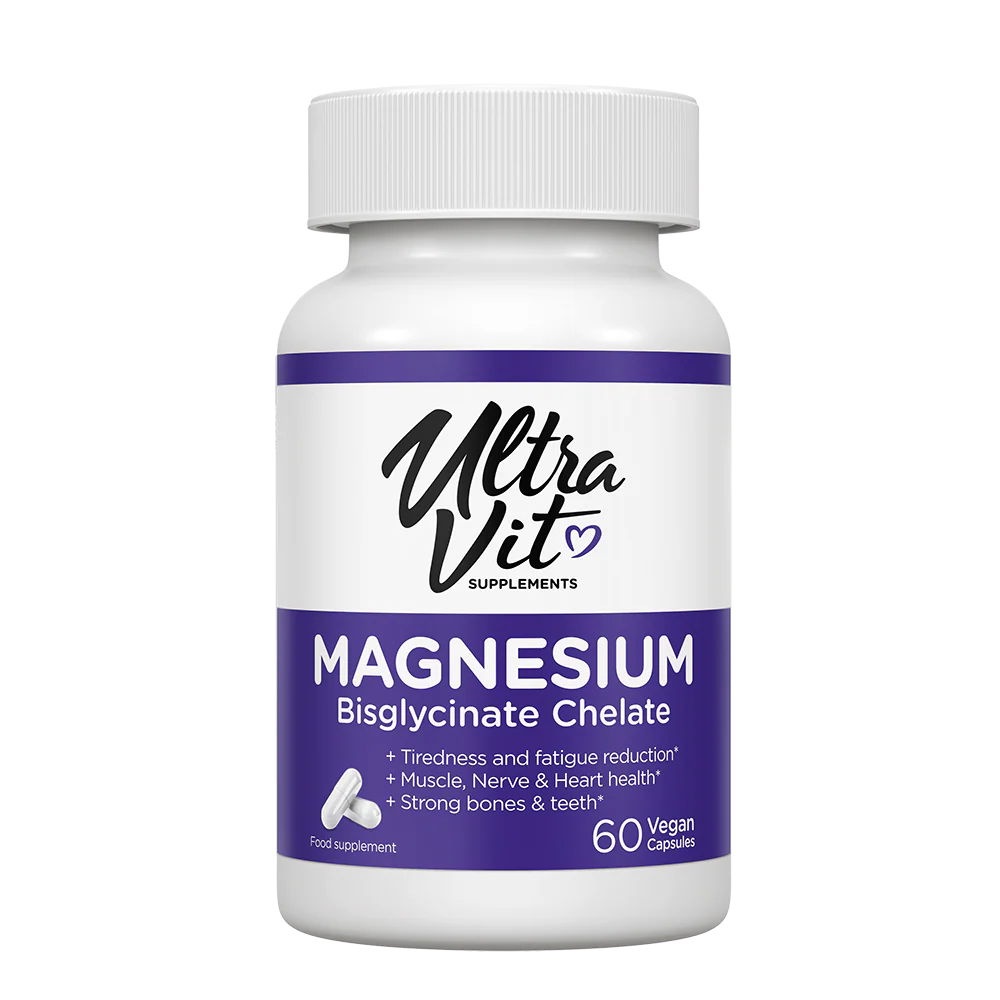 UltraVit Magnesium Bisglycinate (60 capsules)